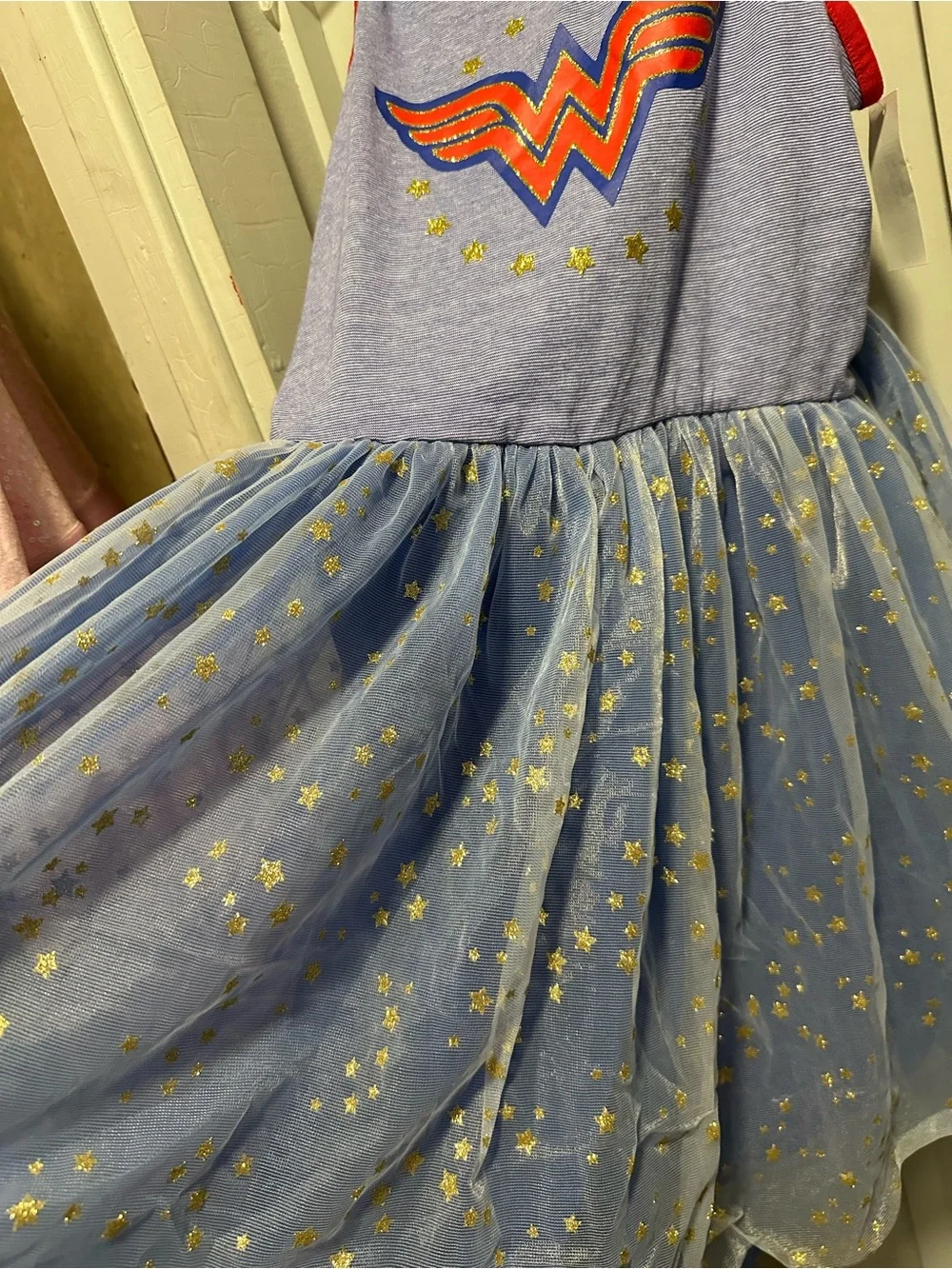 Girls' Wonder Woman Tulle Dress size xl NWT
